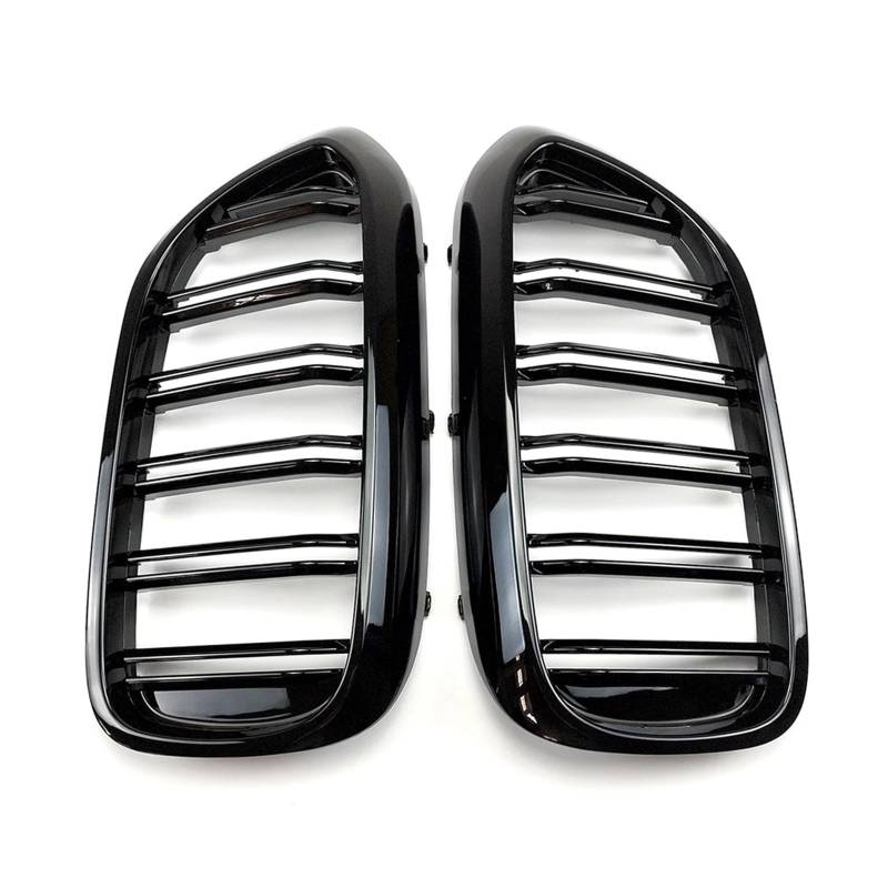 Kühlergrill Grill Frontschürze Grill Für 5 Serie Für M5 Für G30 Für G31 Für 520i Für 530i Für 540i ABS Gloss Schwarz Front Niere Grille Grill Kühlergrill Vorne von BIISVM