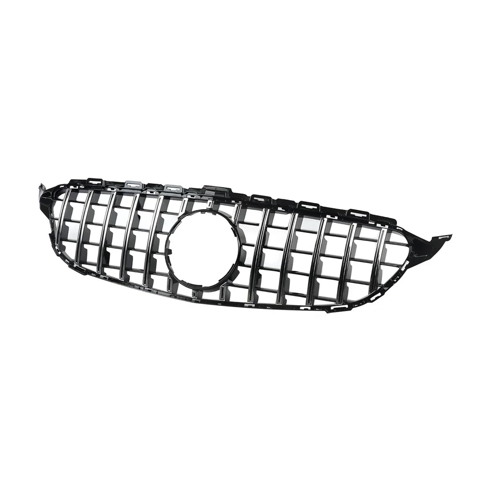 Kühlergrill Grill Frontschürze Grille Für Für Benz Für C Für W205 2015 2016 2017 2018 Grill Auto Zubehör Tuning Lufteinlass Grille Grill Kühlergrill Vorne von BIISVM