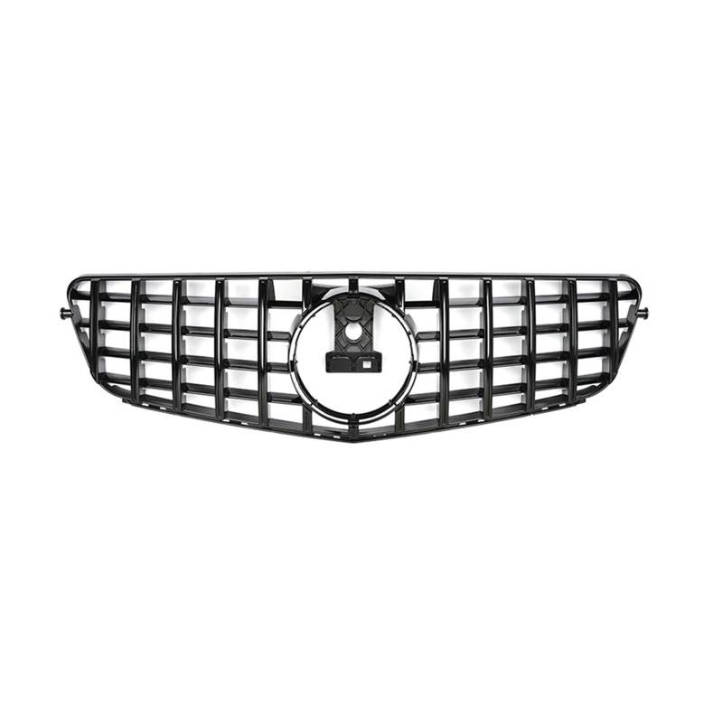 Kühlergrill Grill Frontschürze Grille Haube Grill Für Für Benz Für C Für W204 Für C43 2007 2008 2009 2010-2014 Für C180 Für C200 Für C250 Für C300 Tuning Grill Kühlergrill Vorne(GT-Black) von BIISVM