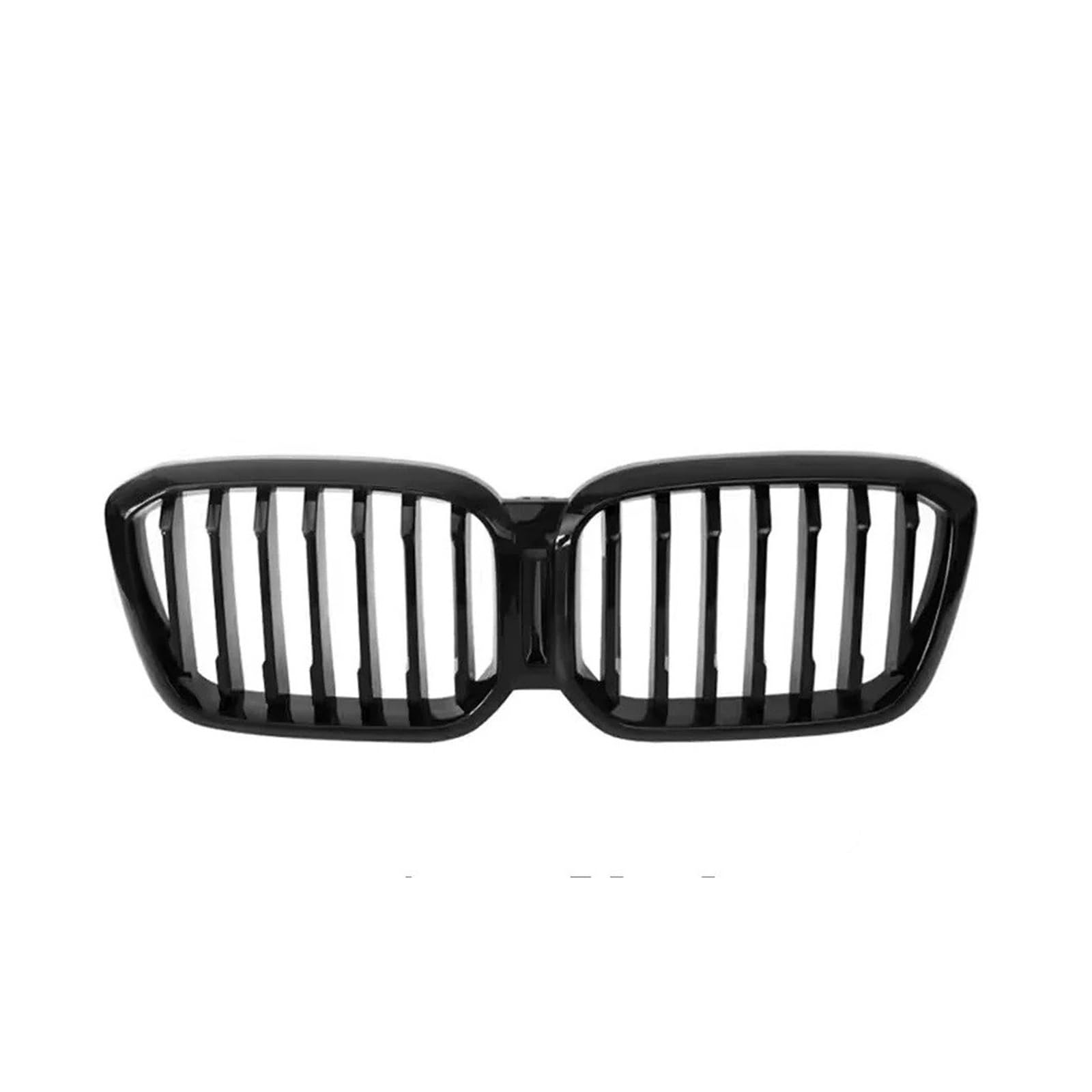 Kühlergrill Grill Frontstoßstangengitter Für X3 Für G01 Für X4 Für G02 2022-IN Glanz-Einzellinien-Stil Matt-Renngitter Grill Kühlergrill Vorne(Single-Glossy Black) von BIISVM