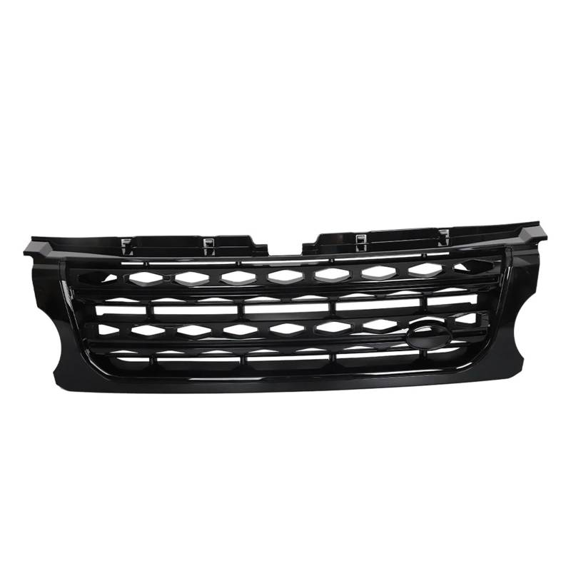 Kühlergrill Grill Frontstoßstangengrill Für Land Für Rover Für Discovery 4 Für LR4 2014–2016 Für L319 Stoßstangen-Mittelplatte Styling Oberer Racing-Grill Auto-Zubehör Grill Kühlergrill Vorne(All Blac von BIISVM