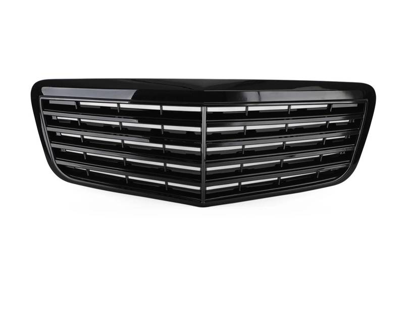 Kühlergrill Grill Frontstoßstangengrill Passend Für Für Benz Für W211 Für E350 500 2007 2008 2009 Glänzend Schwarz Grill Kühlergrill Vorne von BIISVM