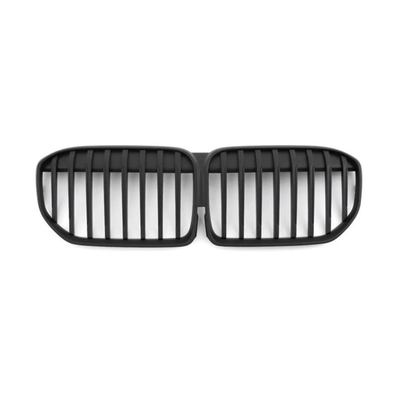 Kühlergrill Grill Für 7 Serie Für G11 Für G12 Für 730i Für 740i Für 750i Für 740e Für 730d 2020 2021 2022 Auto Vorderen Stoßfänger Niere Grille Haube Racing Grills Grill Kühlergrill Vorne(Matt-schwarz von BIISVM