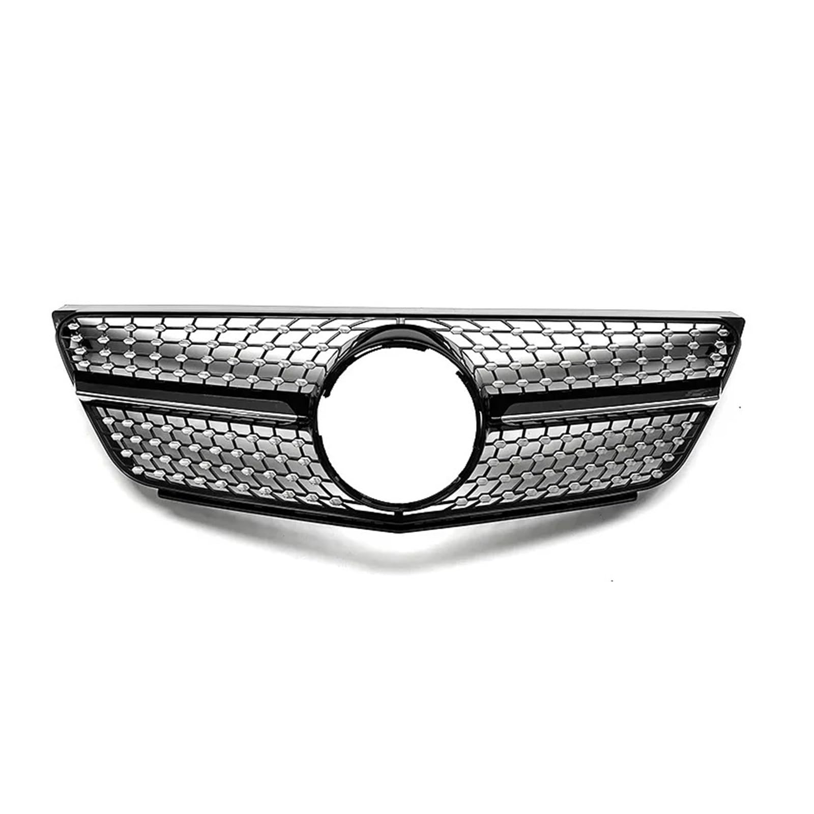 Kühlergrill Grill Für B-Klasse Für W245 Modifizierter Sternenhimmel-Kühlergrill Vorne Racing-Kühlergrill Grillmaskenabdeckung Zierleisten Fronthaubengrills Grill Kühlergrill Vorne(Black Grille) von BIISVM