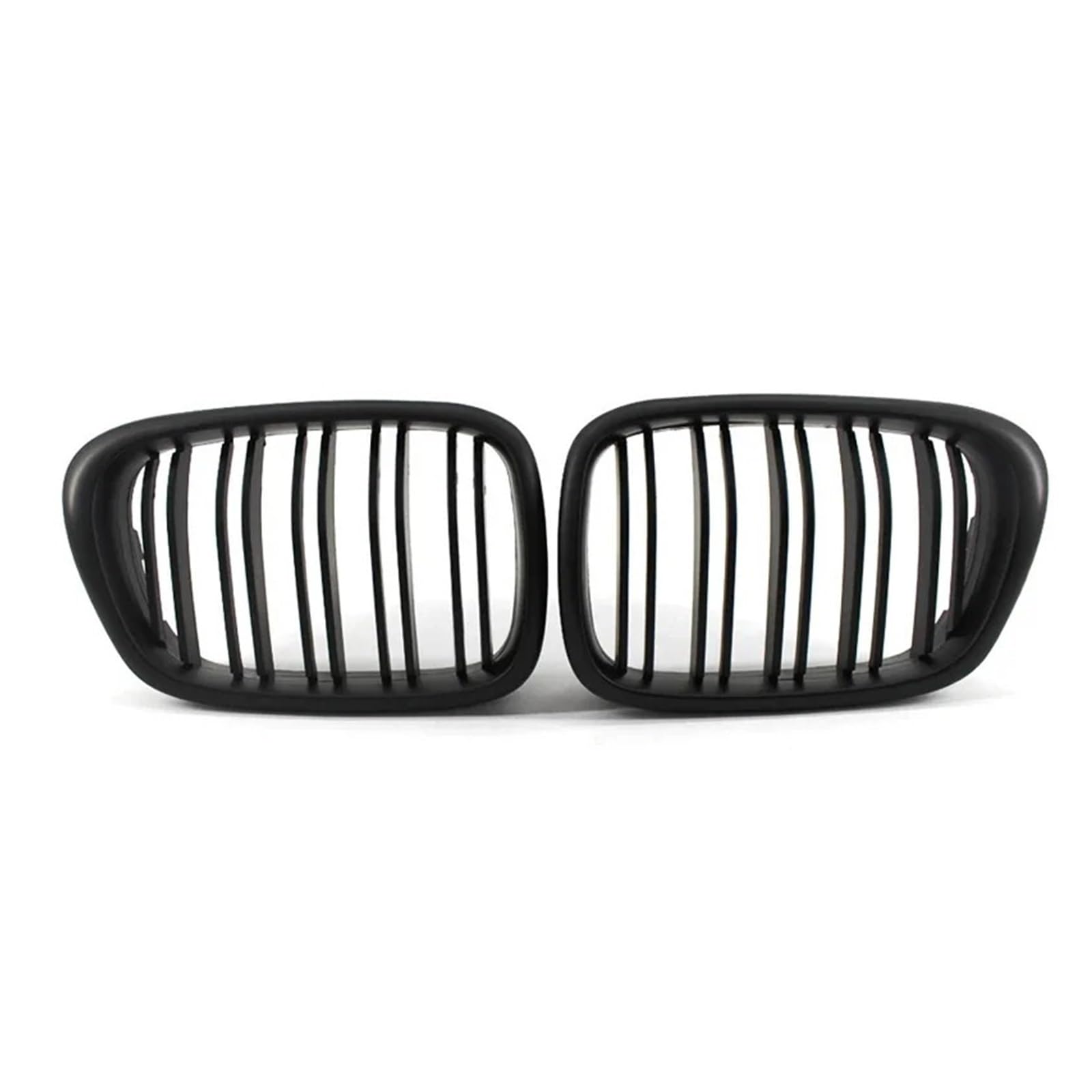 Kühlergrill Grill Für E39 Für 5 Series 525 528 Gloss Grille Auto Fronthaube Grill Nierengitter Racing Grill 1999 2000 2001 2002 2003 Zubehör Dual Line Grill Kühlergrill Vorne von BIISVM