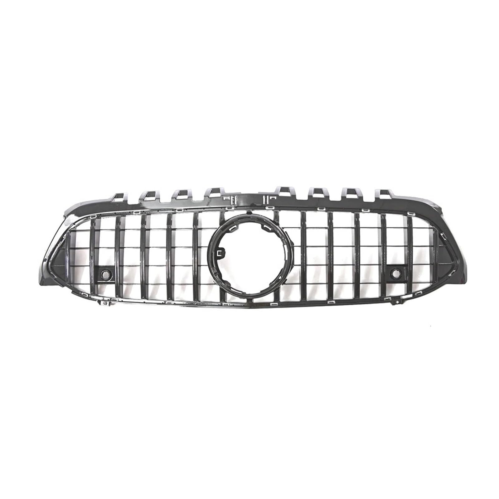 Kühlergrill Grill Für Für Benz Für A-Klasse Für W177 Für A200 Für A220 Für A250 Für A35 Schwarz Diamanten Stil Kühlergrill Schwarz Front Stoßstange Grille Grill Kühlergrill Vorne(GT-Black) von BIISVM