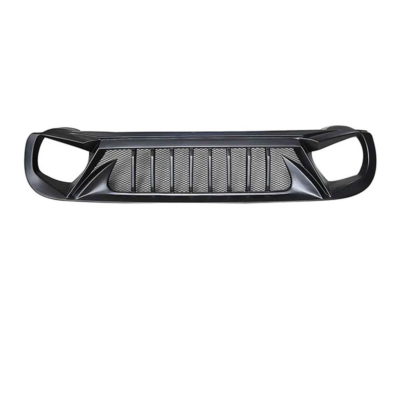 Kühlergrill Grill Für Jeep Für Renegade 2016 2017 2018 2019 2020 Racing Grills Matt Schwarz Carbon Grille Lufteinlass Styling Außen Tuning Zubehör Teile Grill Kühlergrill Vorne(1618 Matt) von BIISVM