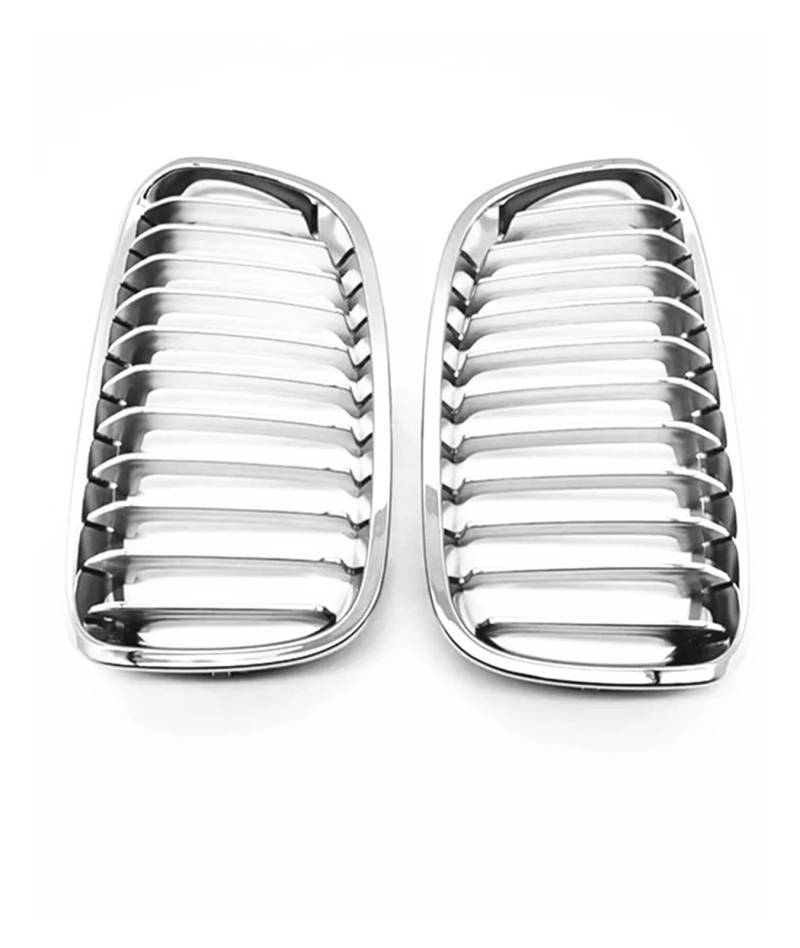 Kühlergrill Grill Für Links Rechts Dekorative Chrom Überzug Streifen Frontgrill Für F21 Für F20 Für 118i Für 1-Serie 2011 2012 2013 2014 2015 Grill Kühlergrill Vorne(Left and Right) von BIISVM