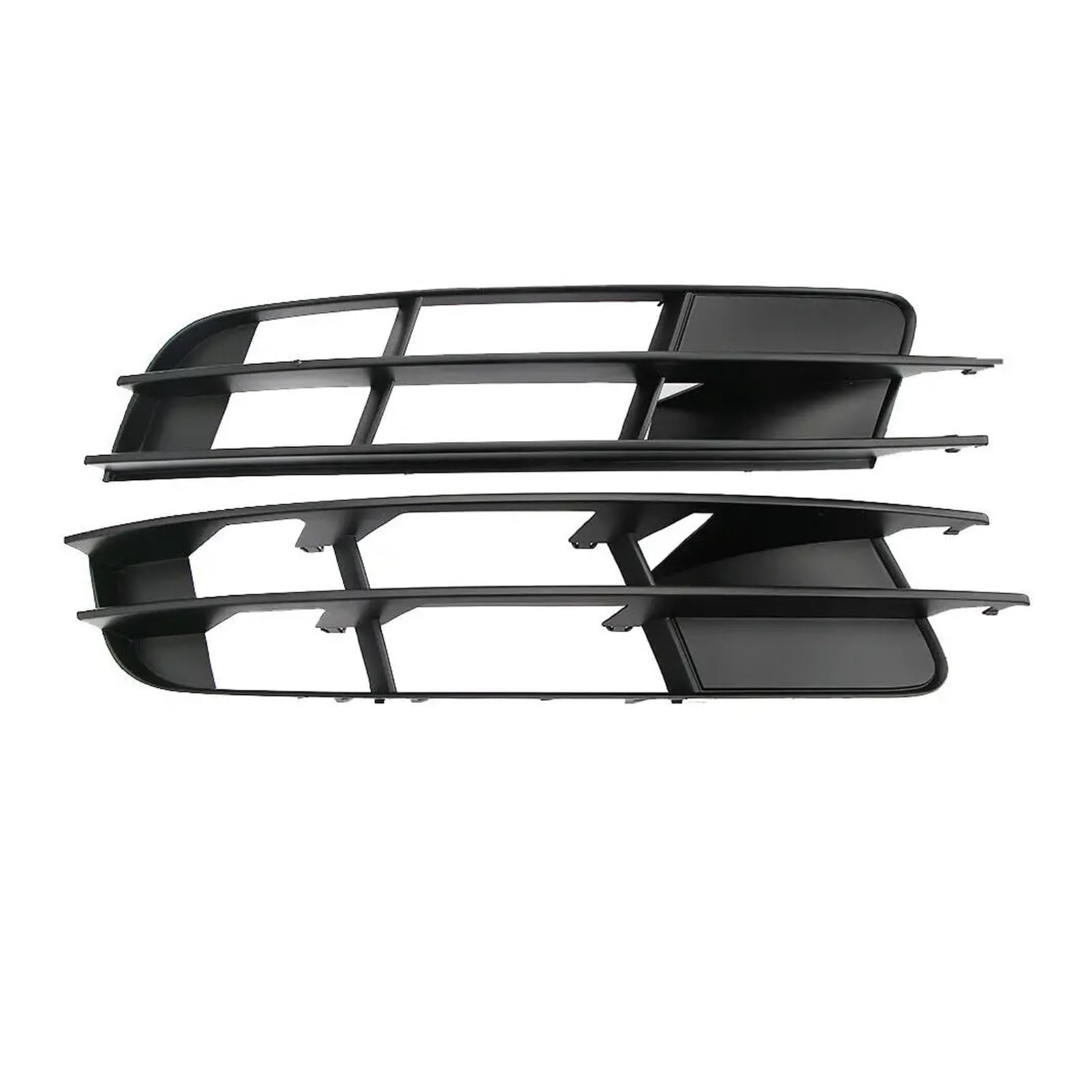 Kühlergrill Grill Für Q7 2007 2008 2009 Schwarz Auto Vorne Links Rechts Unteren Stoßfänger Grille Nebel Licht Grill Abdeckung 4L0807681 4L0807682 Grill Kühlergrill Vorne(1 Paar) von BIISVM