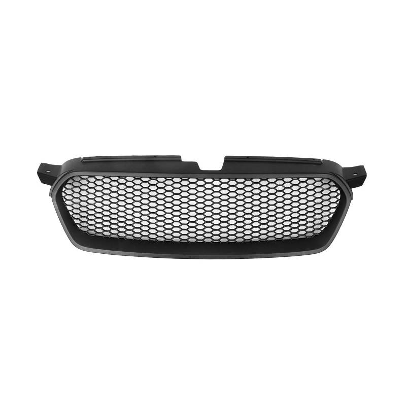 Kühlergrill Grill Für Subaru Für Legacy 2008 2009 Kühlergrill Racing Grill Carbon Look Glanz Matt Schwarz Oberen Stoßfänger Haube Mesh Grid Grill Kühlergrill Vorne(Matt-schwarz) von BIISVM