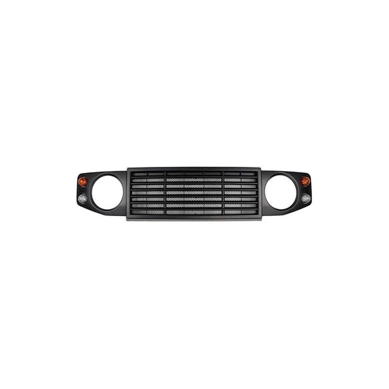 Kühlergrill Grill Für Suzuki Für Jimny Für JB64 Für Sierra Für JB74W 2019 2024 Auto Kühlergrill ABS Für Defender Stil Little D Racing Grill Zubehör Grill Kühlergrill Vorne von BIISVM