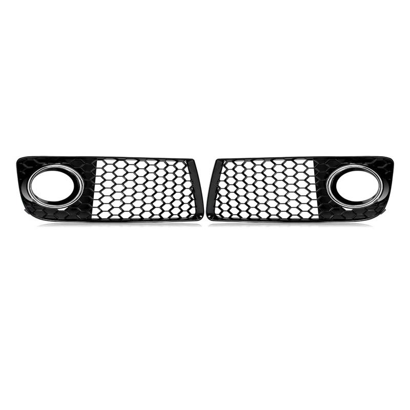 Kühlergrill Grill Für TT Für MK2 Für 8J Frontschürze Nebel Licht Grills Grille Honeycomb Mesh Nebel Licht Lampe Abdeckung 2010 2011 2012 2013 2014 8J0807682J Grill Kühlergrill Vorne von BIISVM