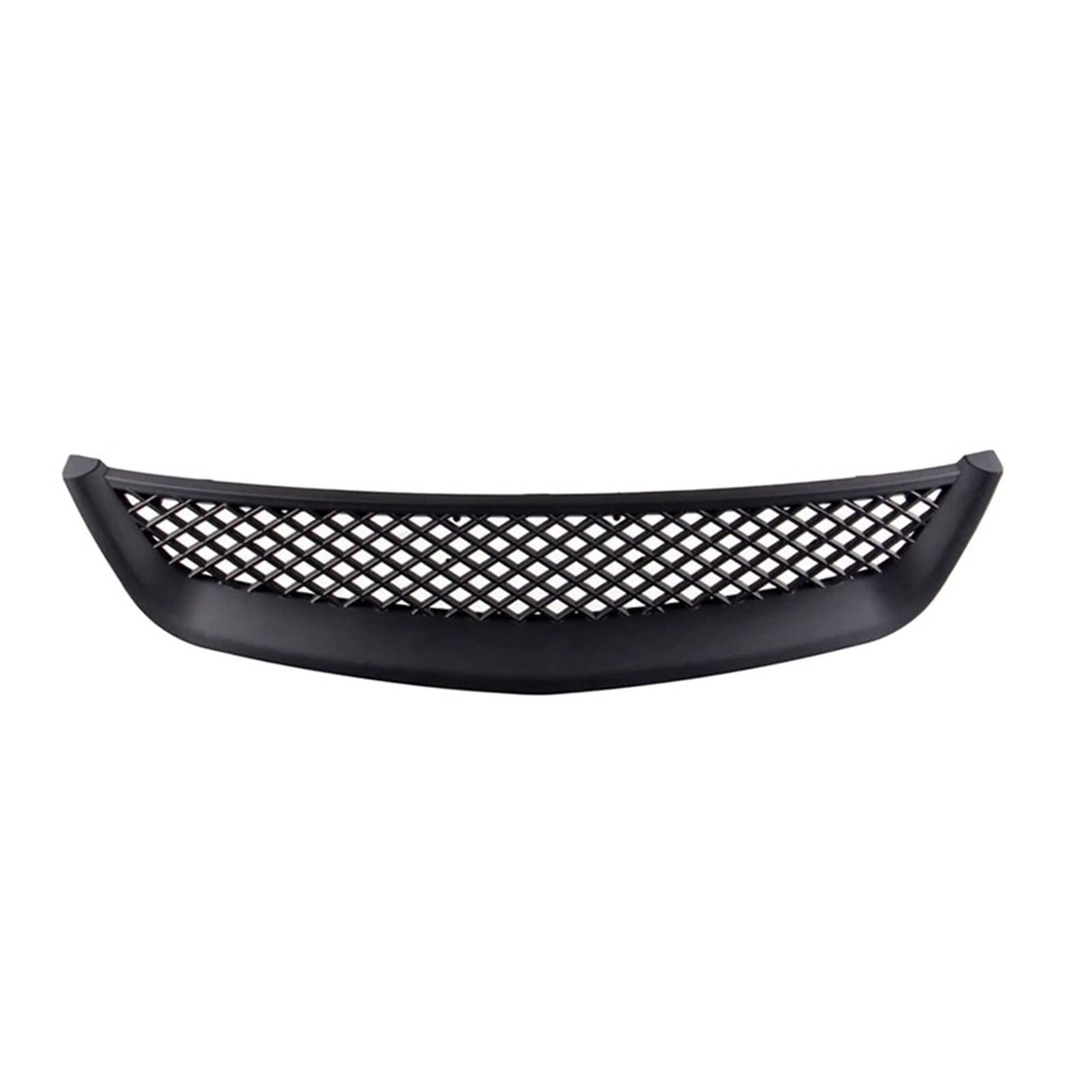 Kühlergrill Grill Glänzend Schwarz Front Motorhaube Mesh Grille Stoßstange Racing Grill Für Civic Für JDM Für Typ Für R 2001 2002 2003 2DR/4DR Grill Kühlergrill Vorne von BIISVM