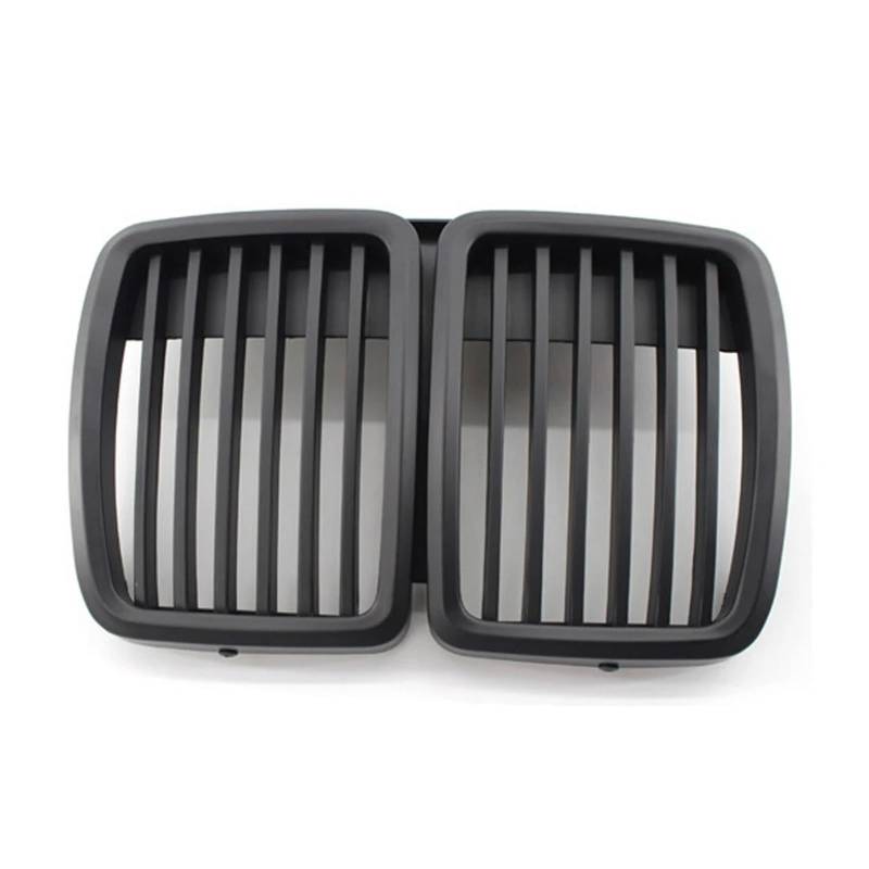 Kühlergrill Grill Kühlergrill ABS Vorne Ersatzhaube Nierengrill Für 1982 1983 1984 1985 1986 1987 1988 1989 1990 1991–1994 Für E30 Grill Für 3Series Ersatz-Renngitter Grill Kühlergrill Vorne(Matt-schw von BIISVM