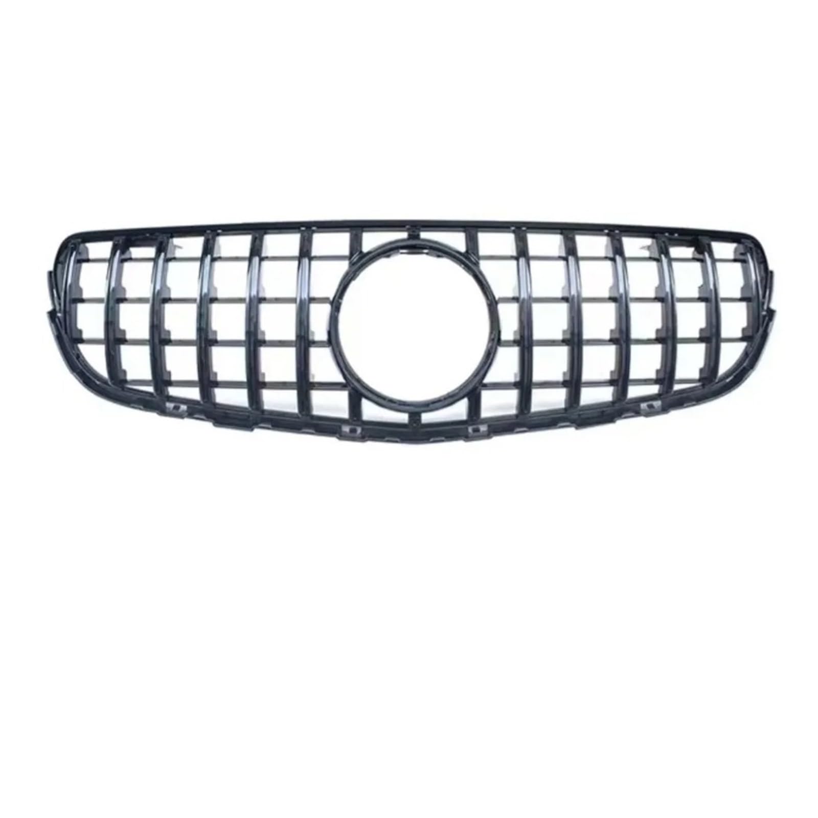 Kühlergrill Grill Kühlergrill Einlass Mesh Stoßstange Grill Gitter Tuning Zubehör Für Für Benz Für GLC Für X253 2015 2016 2017 2018 2019 Grill Kühlergrill Vorne(Black1) von BIISVM