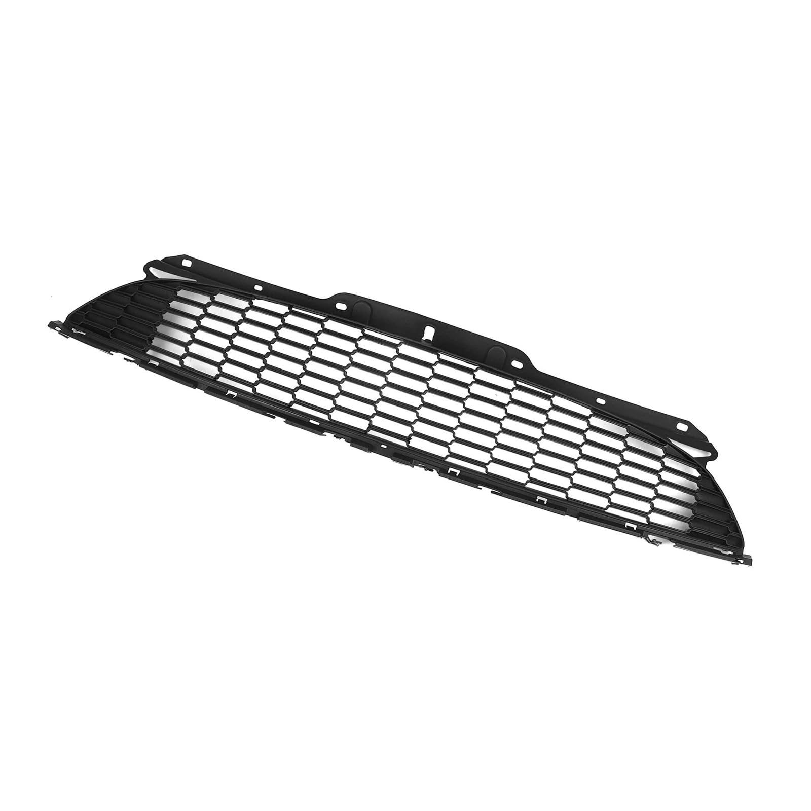 Kühlergrill Grill Racing Grill Frontgrill Für Mini Für Cooper Für S Für R55 Für R56 Für R57 Für R58 Für R59 2007–2015 Mattschwarz Obere Stoßstangenhaube Netzgitter Grill Kühlergrill Vorne von BIISVM