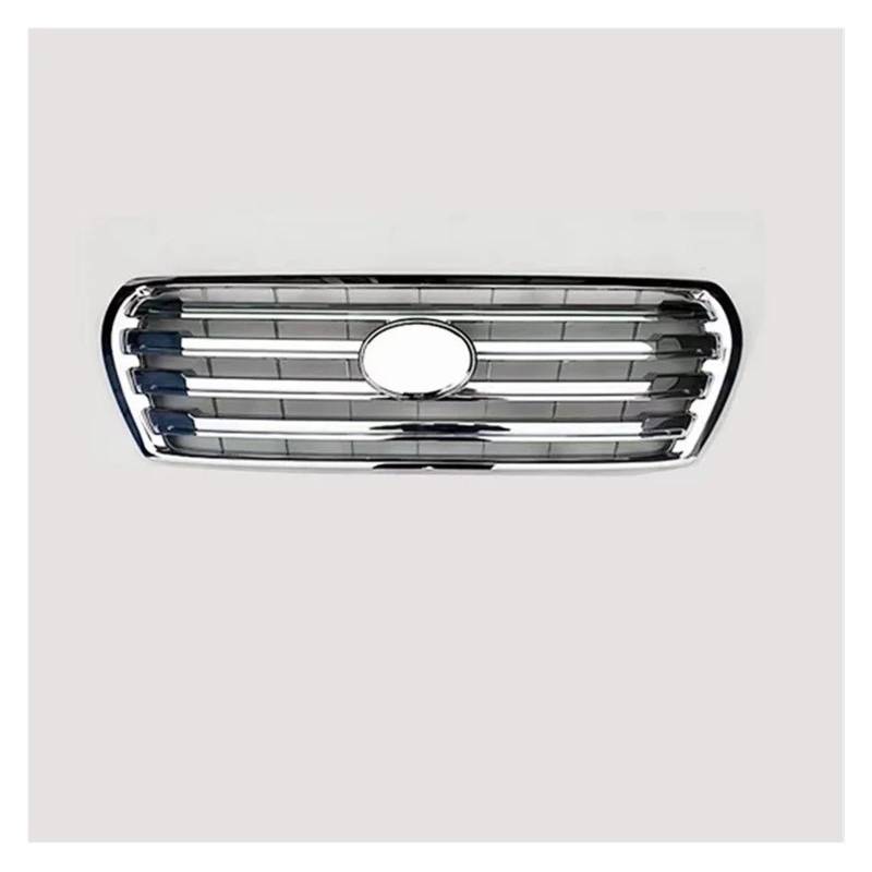 Kühlergrill Grill Racing Grills Fit Für Land Für Cruiser Für Lc200 2008 2009 2010 2011 2012 2013 2014 2015 Abs Grills Grille Außen Auto Zubehör Grill Kühlergrill Vorne(Chormed) von BIISVM