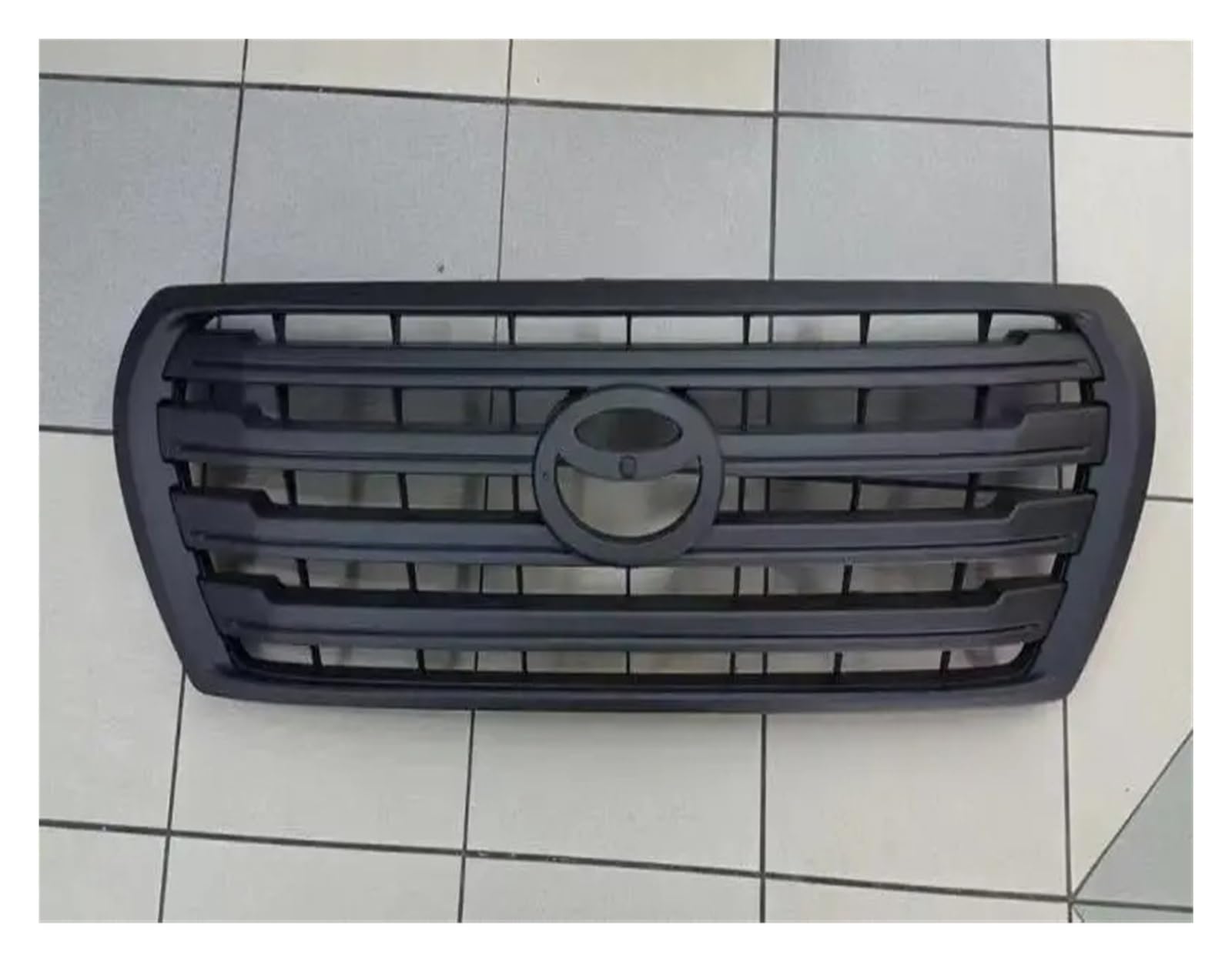 Kühlergrill Grill Racing Grills Fit Für Land Für Cruiser Für Lc200 2008 2009 2010 2011 2012 2013 2014 2015 Abs Grills Grille Außen Auto Zubehör Grill Kühlergrill Vorne(Schwarz) von BIISVM