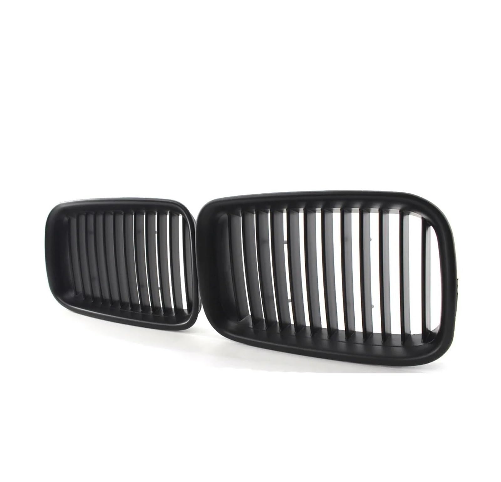 Kühlergrill Grill SCHWARZ Grille ABS Front Ersatz Haube Nieren Grill Für E36 1997 1998 1999 318i Für 323i Für 325i Für 320i Für 328i Grill Kühlergrill Vorne(Matte Black1) von BIISVM