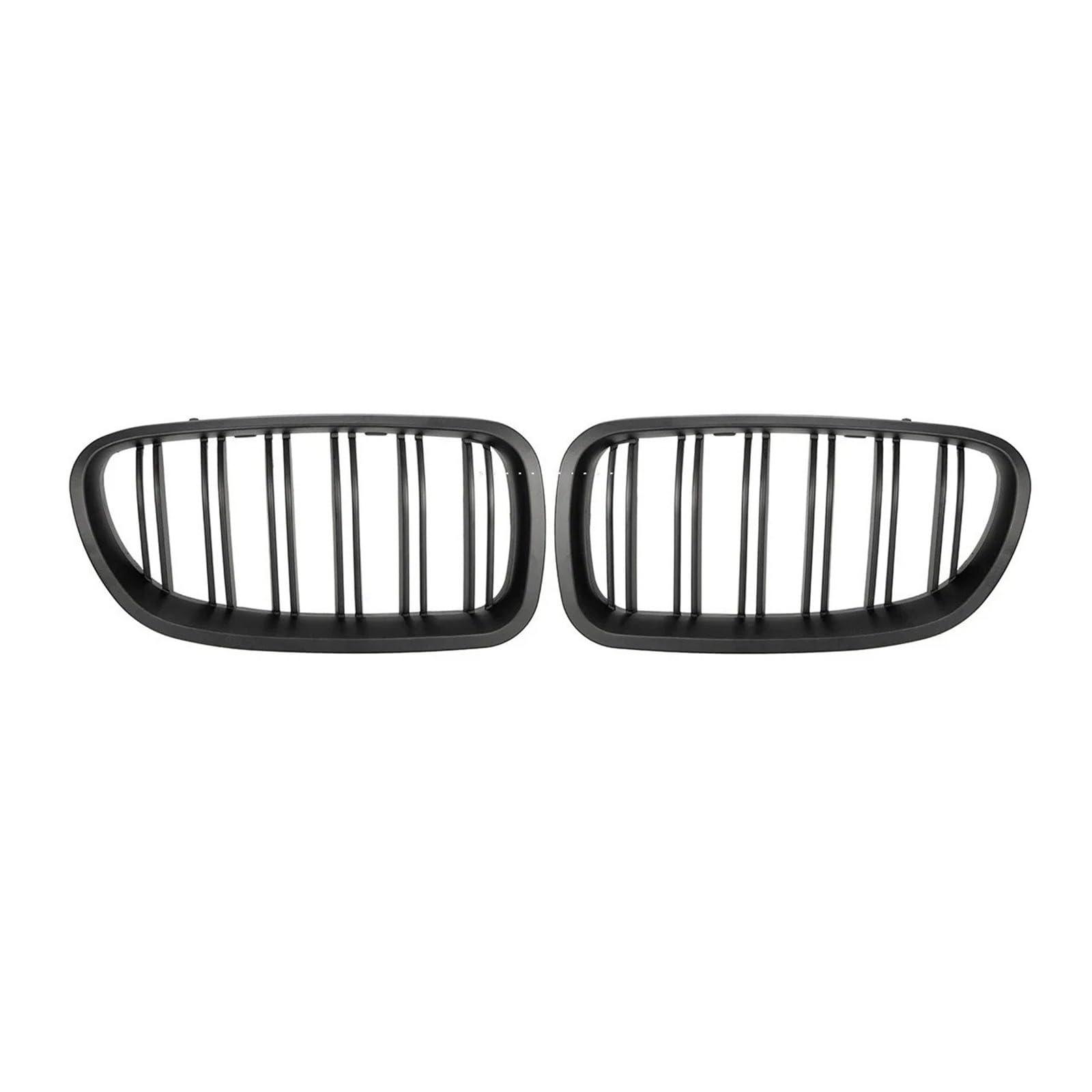 Kühlergrill Grill Vorderer Nierengrill Für 5er-Serie Für F10 Für F11 Für F18 Für 520d Für 530d Für 540i 2010-2017 Racing Grill Lufteinlassgitter Grill Kühlergrill Vorne(Matt-schwarz) von BIISVM