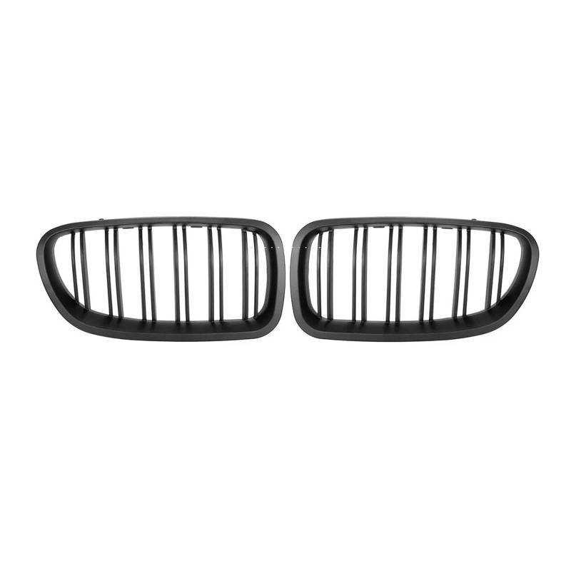 Kühlergrill Grill Vorderer Nierengrill Für 5er-Serie Für F10 Für F11 Für F18 Für 520d Für 530d Für 540i 2010-2017 Racing Grill Lufteinlassgitter Grill Kühlergrill Vorne(Matt-schwarz) von BIISVM