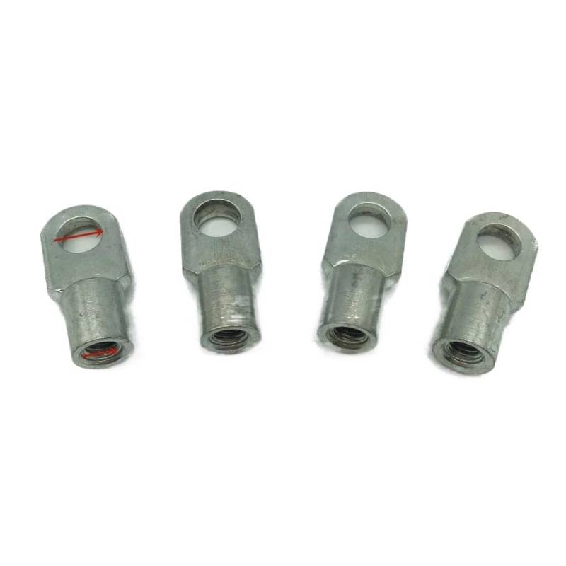 Motorhauben Gasfeder 4 Stücke M8/M6 10mm Universal Hinten Boot Front Motorhaube Gas Strut End Fitting Stecker Kugelbolzen Joint Ventil Frühling Schraube Gasdruckfedern Motorhaube(4pcs-Inner 8mm) von BIISVM