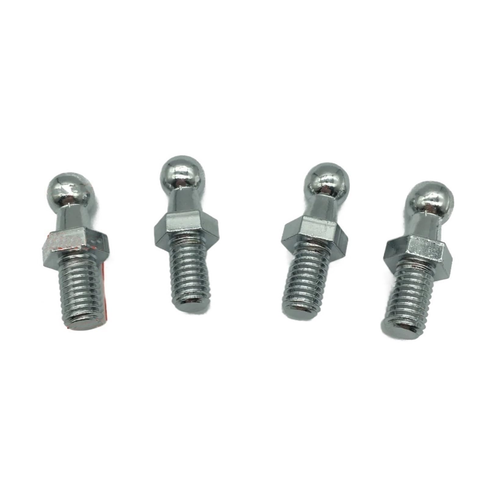 Motorhauben Gasfeder 4 Stücke M8/M6 10mm Universal Hinten Boot Front Motorhaube Gas Strut End Fitting Stecker Kugelbolzen Joint Ventil Frühling Schraube Gasdruckfedern Motorhaube(4pcs-M8) von BIISVM