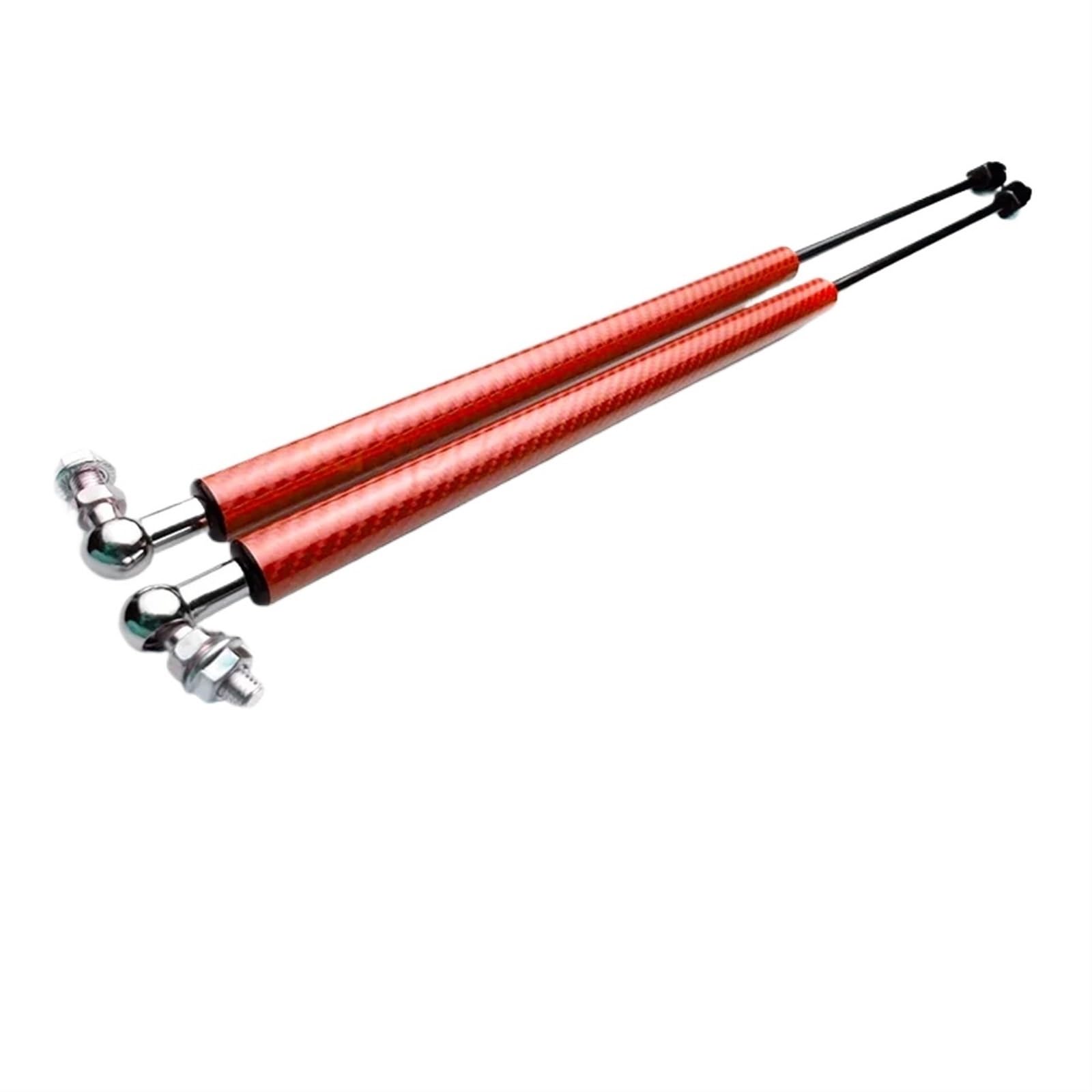 Motorhauben Gasfeder Refit Motorhaube Gas Shock Hubstreben Bars Unterstützung Stange Für VW Für Golf 8 Für GTI Für Linie Pro Auto-Styling Zubehör Gasdruckfedern Motorhaube(Carbon red) von BIISVM