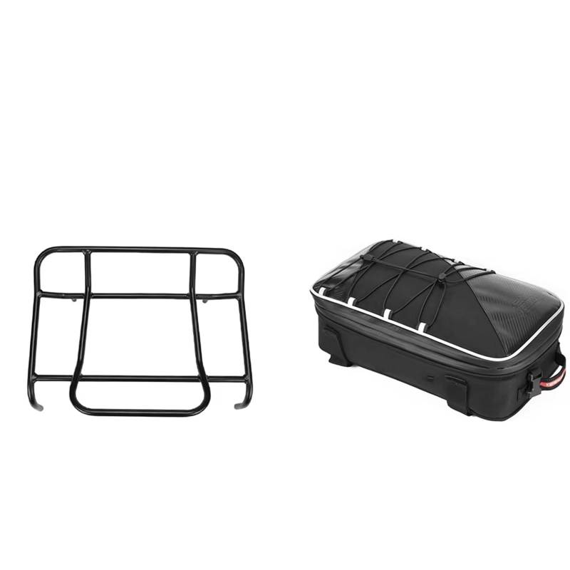 Motorrad Gepäckträger Hinten Für K1200GT K1300GT K1600GT K1600 GT R1200 RT R1250RT Gepäcktaschen Geländer Racks Vario Cases Halterungen 2023 Top Cases Rack Motorrad Gepäckträger(Rack and Bag) von BIISVM