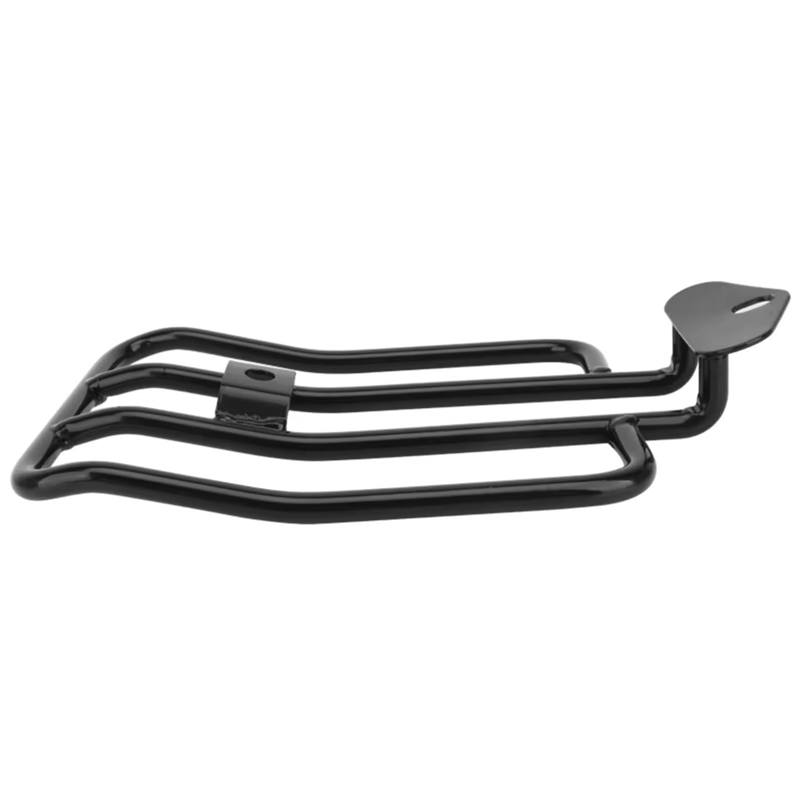 Motorrad Gepäckträger Hinten Für Sportster Für Iron XL 883 1200 2004-2021 Motorrad Schwarz Stahl Hinten Kotflügel Solo Sitz Gepäck Rack Unterstützung Regal Motorrad Gepäckträger von BIISVM