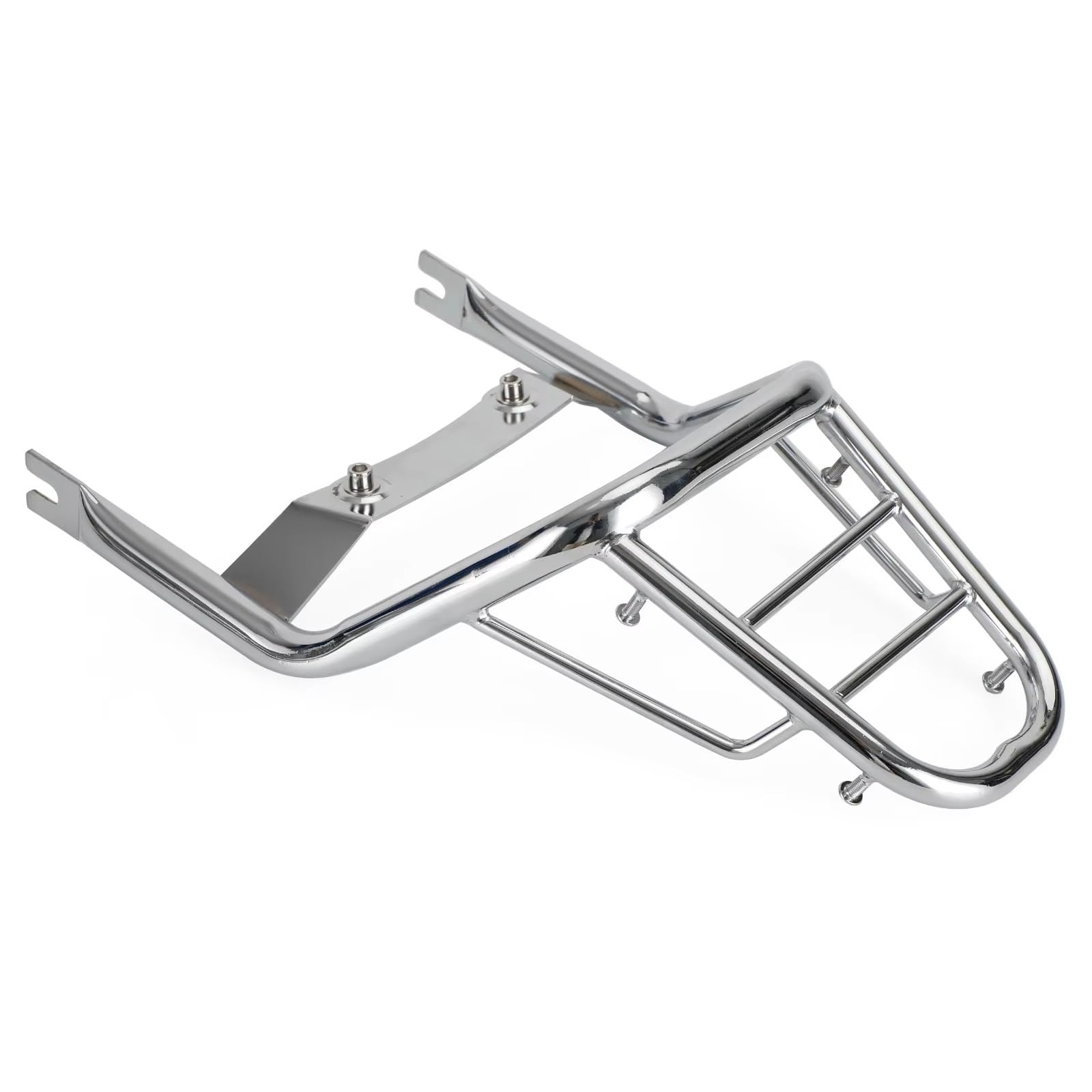 Motorrad Gepäckträger Hinten Hinten Rack Chrom Gepäckträger Für Z 125 Für Z125M Für Z125MA Für Monkey 125 2018 2019 2020 2021 2022 Motorrad Gepäckträger von BIISVM