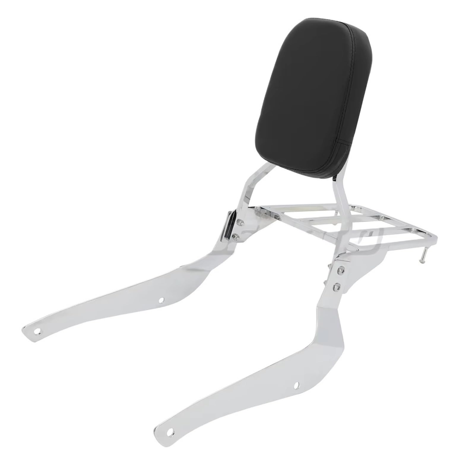 Motorrad Gepäckträger Hinten Motorrad Rückenlehne Sissy Bar Gepäckträger Für Suzuki Für Boulevard M50 2005-2009 C50 2005-2011 Für Intruder Für Volusia VL800 2001-2012 Motorrad Gepäckträger(Chrom) von BIISVM