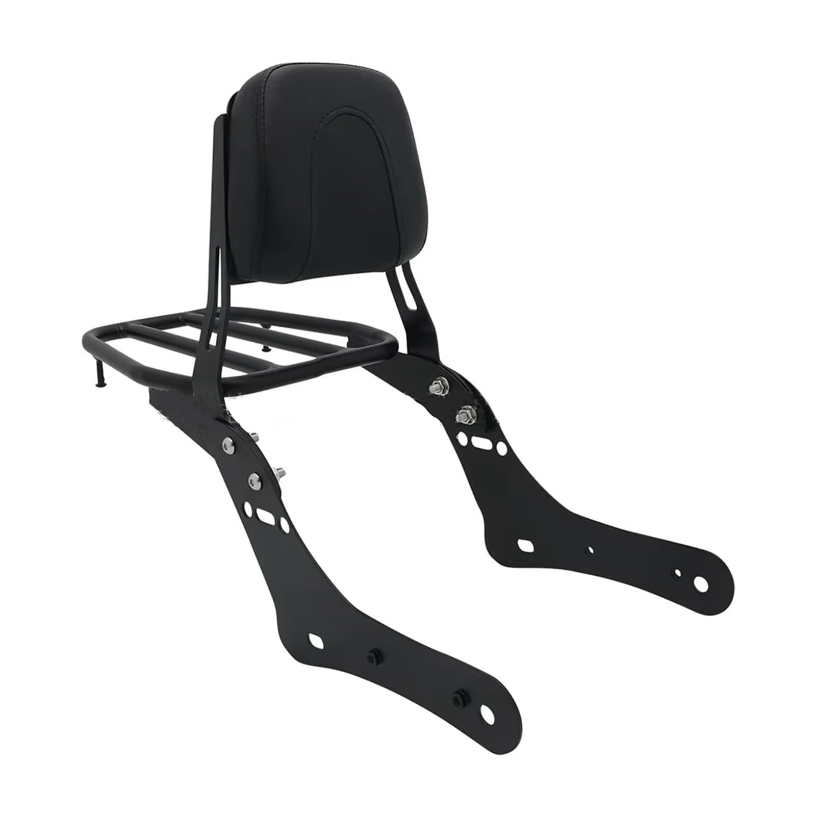 Motorrad Gepäckträger Hinten Motorrad Teile Abnehmbare Passagier Rückenlehne Sissy Bar Gepäckträger Für Kawasaki Für Vulcan 650 S EN650 VN650 S650 650cc 2015-2023 Motorrad Gepäckträger von BIISVM