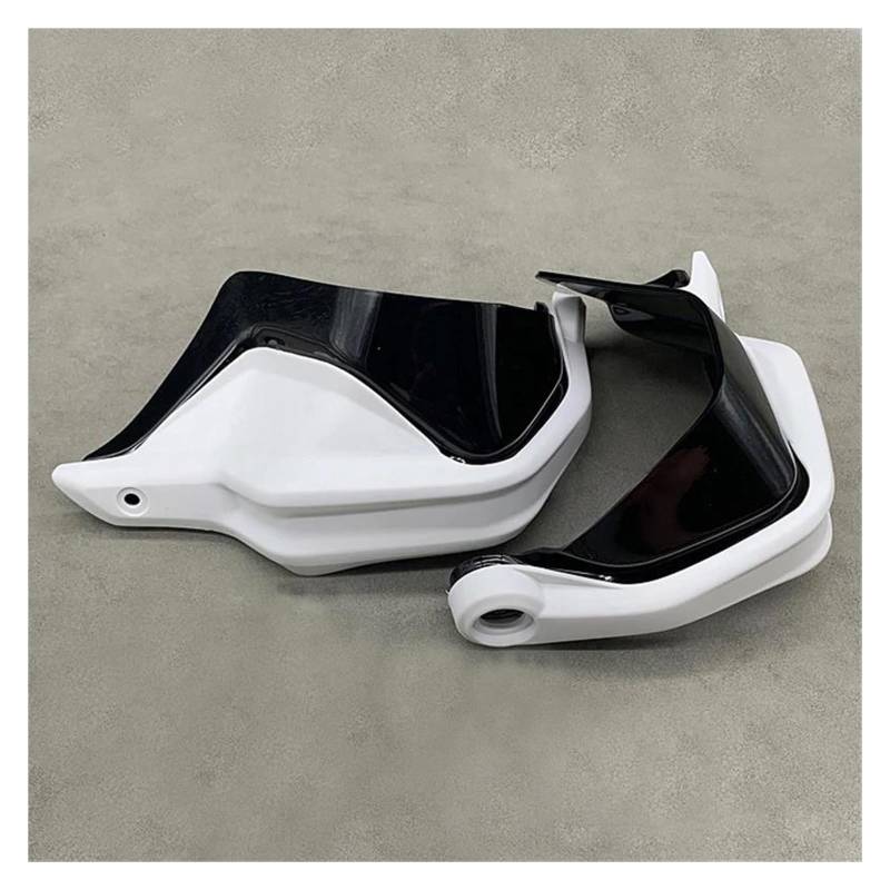 Neue Für CF Für Moto 650 400 MT Für CFMOTO 400MT 650MT Motorrad Handprotektoren Lenker Hand Guards Protektoren Motorrad Handschutz Handprotektoren(White 1 Set - K) von BIISVM