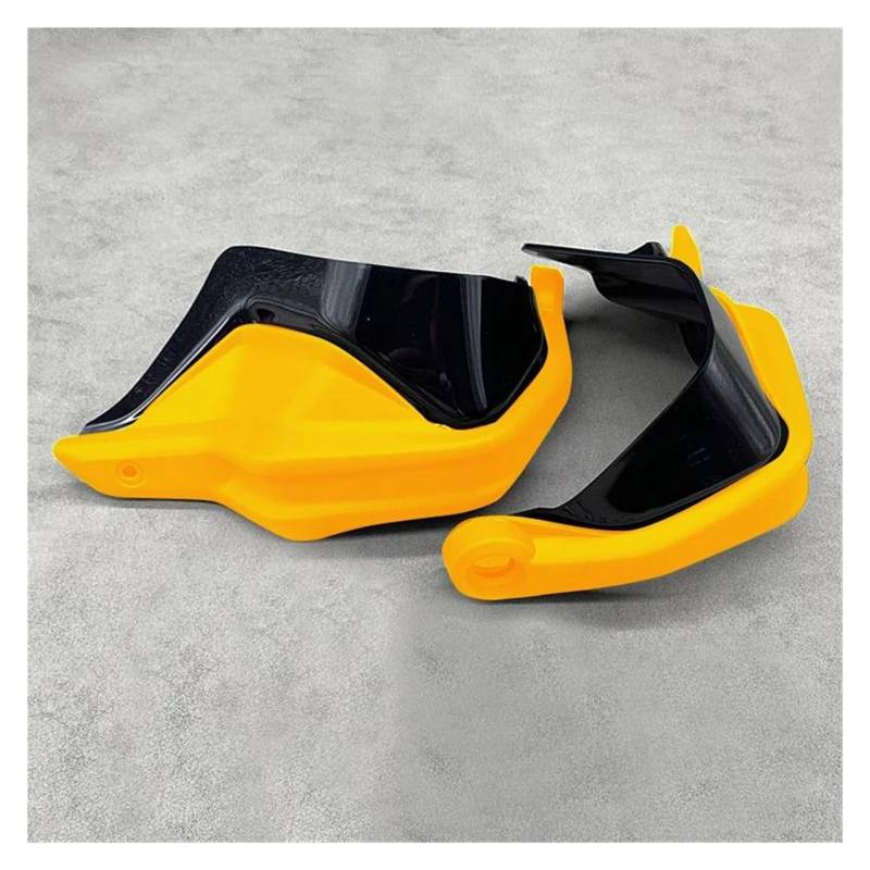 Neue Für CF Für Moto 650 400 MT Für CFMOTO 400MT 650MT Motorrad Handprotektoren Lenker Hand Guards Protektoren Motorrad Handschutz Handprotektoren(Yellow 1 Set - S) von BIISVM