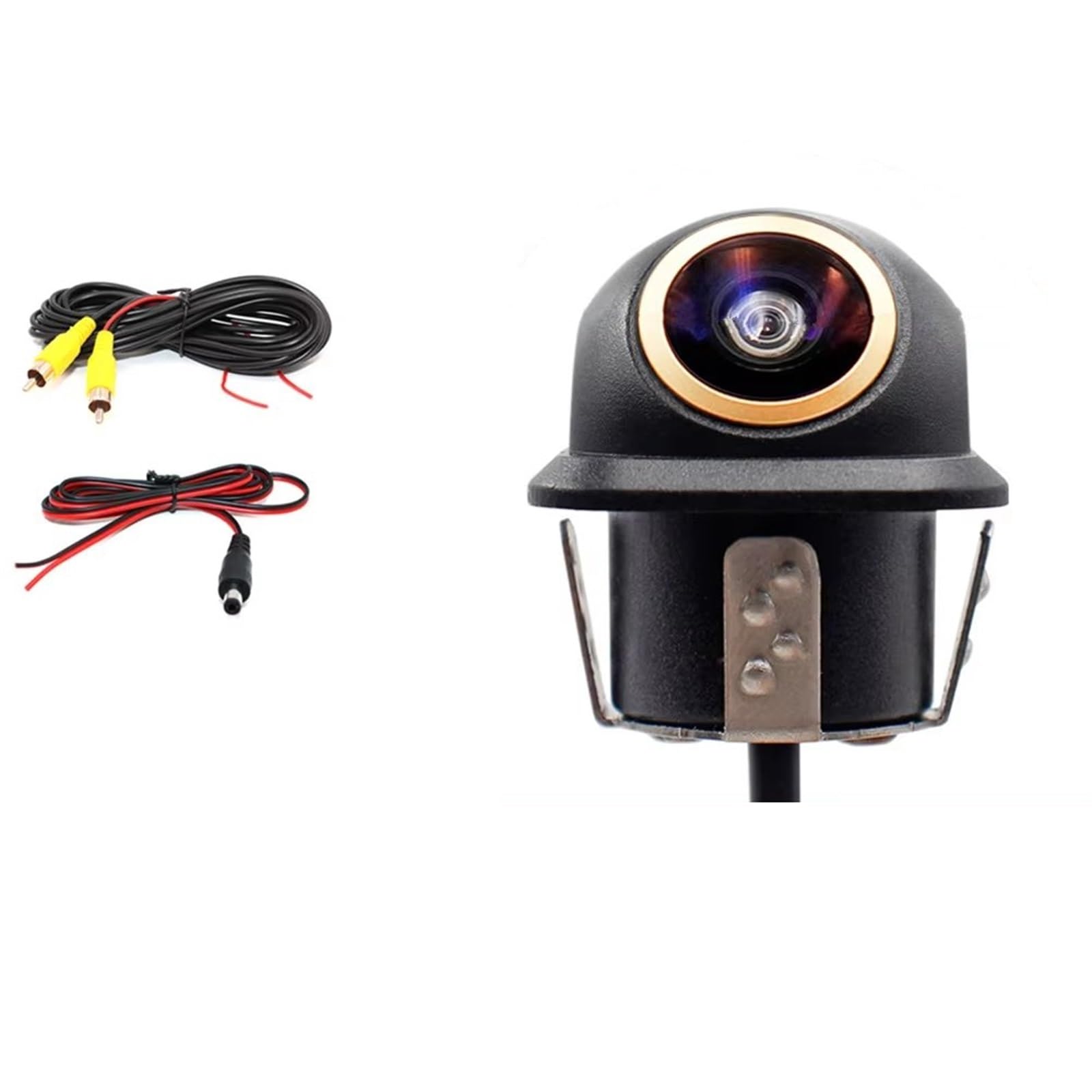 Rückfahrkamera 4K 180 Grad Fisheye Objektiv Auto Rückansicht Kamera Full HD Nachtsicht Reverse AHD 1080P Fisheye Fahrzeug Parken Kamera Back Up Auto-Kamera von BIISVM