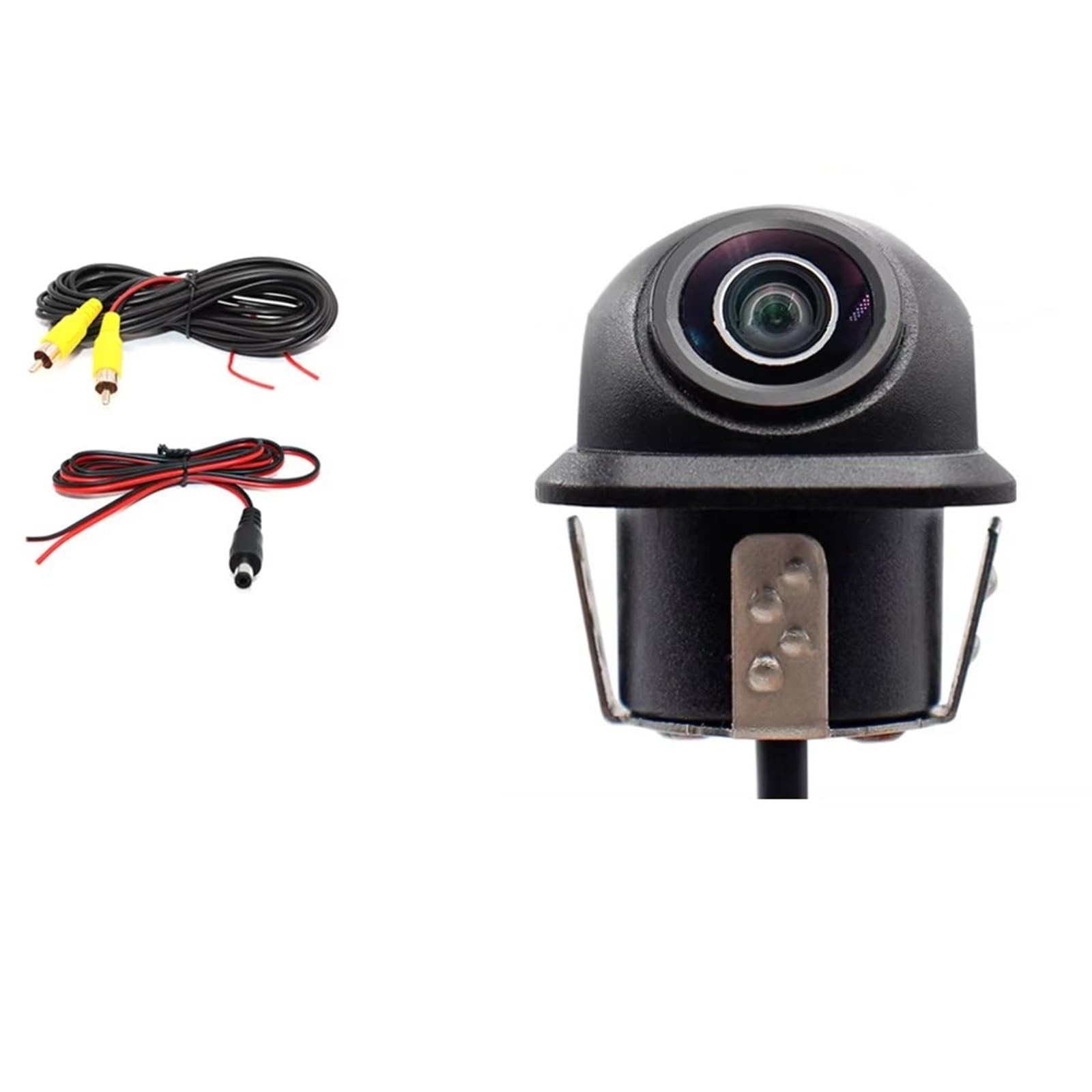 Rückfahrkamera 4K 180 Grad Fisheye Objektiv Auto Rückansicht Kamera Full HD Nachtsicht Reverse AHD 1080P Fisheye Fahrzeug Parken Kamera Back Up Auto-Kamera von BIISVM