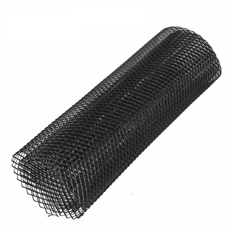 Sport Kühlergrill 40 Zoll X 13 Zoll Aluminium Mesh Grill Abdeckung Schwarz Auto Stoßstange Kotflügel Haube Vent Grille Net Auto Kühlergrill von BIISVM