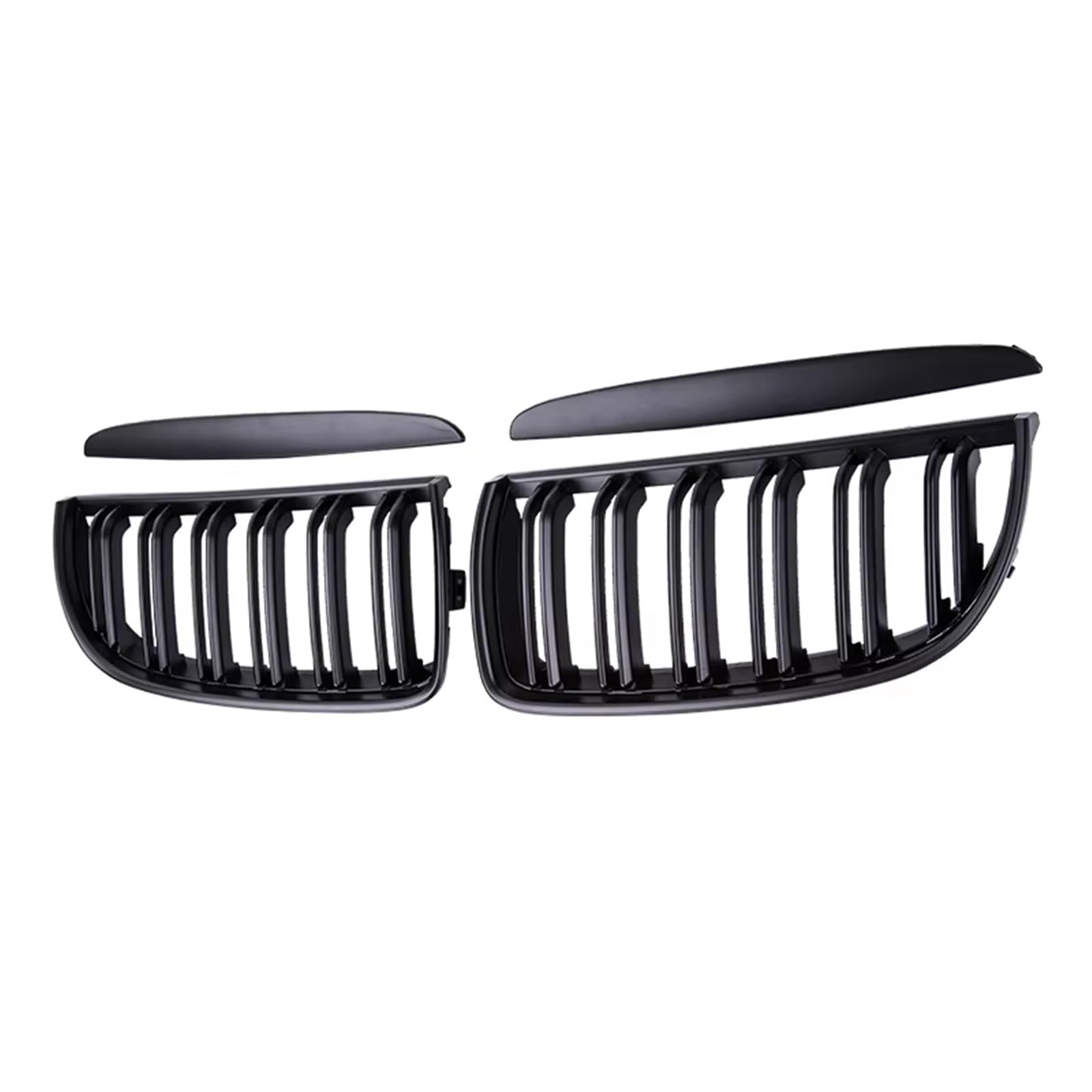 Sport Kühlergrill ABS-Grill Racing-Grill Glänzend Schwarz Auto-Frontstoßstangengitter Für E90 E91 3er-Serie 323I 328I 335I 330I 325I 2005 2006 2007 2008 Auto Kühlergrill(Matt-schwarz) von BIISVM