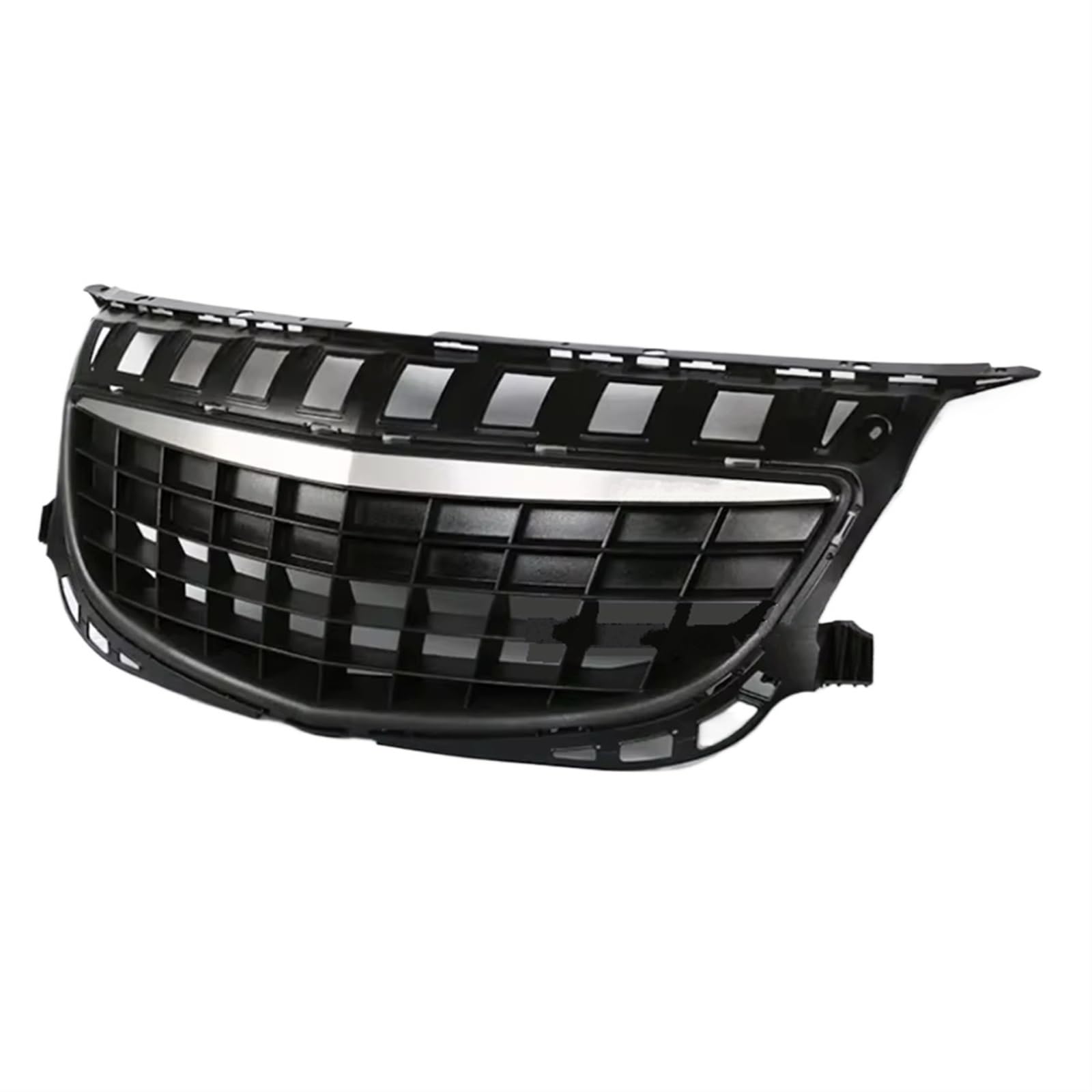 Sport Kühlergrill Auto Grill Frontschürze Mesh Für Buick Für Regal Gs 2014 2015 2016 Für Opel Für Insignia Kühlergrill Auto Kühlergrill(Glossy Black) von BIISVM