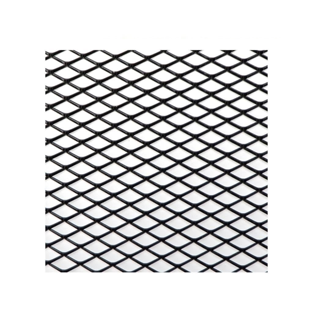 Sport Kühlergrill Auto Stoßstange Grille100x33cm Aluminium Legierung Rhombischen Grill Mesh Blatt Auto Gitter Belüftung Grille Für Autoscooter Zubehör Auto Kühlergrill(BK Diamond 6x12mm) von BIISVM