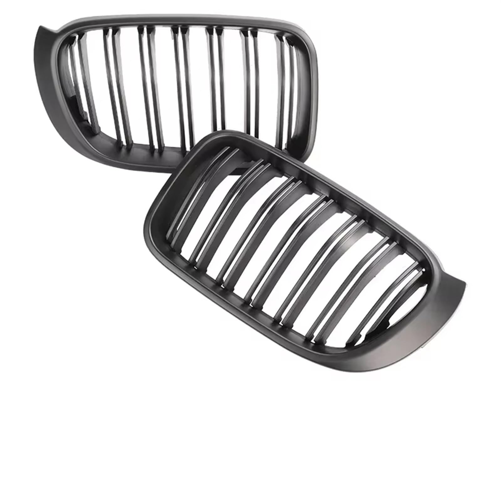 Sport Kühlergrill Chrome Untere Front Stoßstange Nieren Racing Grill Für X3 X4 F25 F26 2014 2015 2016 2017 2018 Kühlergrill Glänzend Schwarz Auto Styling Auto Kühlergrill(Dual Matte Black) von BIISVM