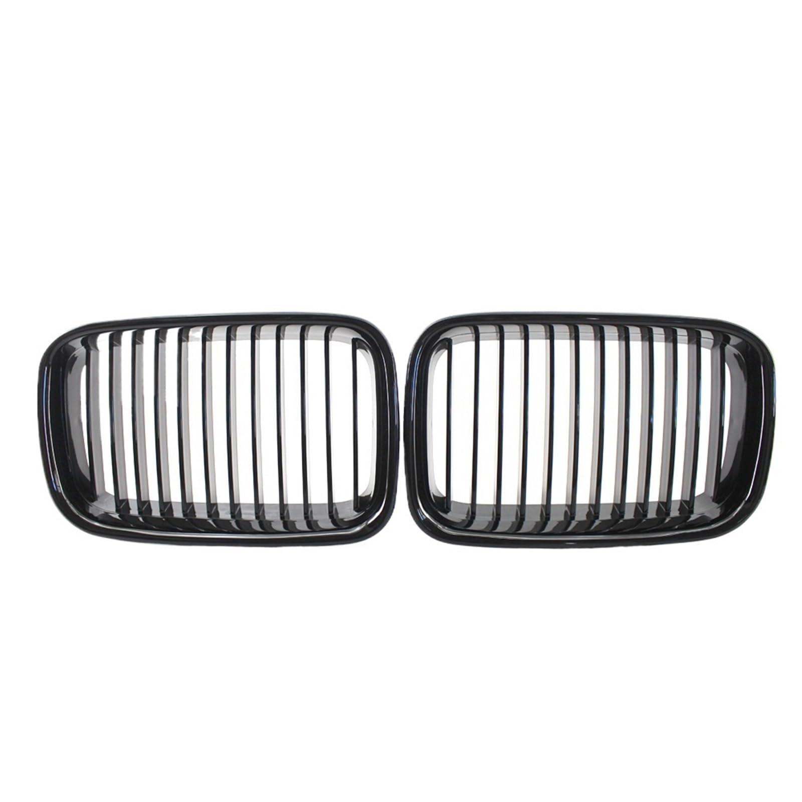 Sport Kühlergrill E36 Kühlergrill ABS SCHWARZ Front Ersatzhaube Nierengrill Für E36 318i 323i 325i 320i 328i 1992 1993 1994 1995 1996 1997 1998 1999 Auto Kühlergrill(Gloss Black a) von BIISVM