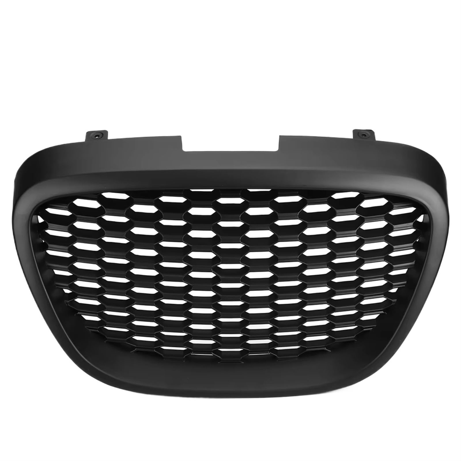 Sport Kühlergrill Front Honeycomb Grill Mesh Für Sitz Für Leon MK2 1P Für Altea Für Toledo Mk3 2004 2005 2006 2007 2008 2009 Front Stoßstange Grill Haube Mesh Auto Kühlergrill(Matt-schwarz) von BIISVM