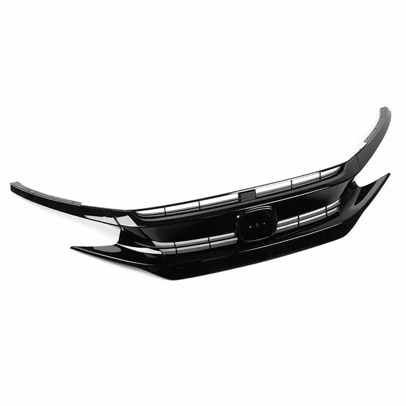 Sport Kühlergrill Frontgrill Racing Grills Für Civic 10th 2016 2017 2018 Coupe Limousine Auto Oberen Stoßstange Haube Splitter Spoiler Mesh Körper Kit Auto Kühlergrill von BIISVM