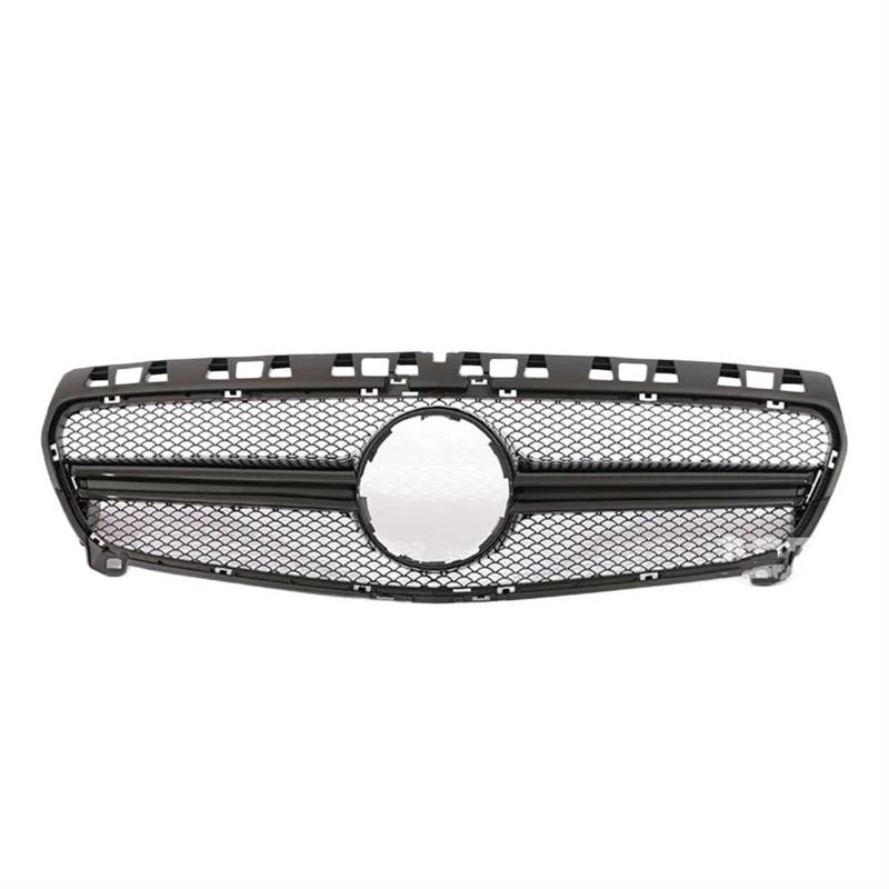 Sport Kühlergrill Frontstoßstange Schwarz Silber A45 Stil Für AMG Für GT Kühlergrill Für Benz A Klasse W176 A35 A180 A200 A250 A260 2013 2014 2015 2016 2017 2018 Auto Kühlergrill(13-15 A Black) von BIISVM