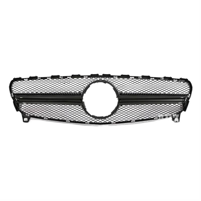 Sport Kühlergrill Frontstoßstange Schwarz Silber A45 Stil Für AMG Für GT Kühlergrill Für Benz A Klasse W176 A35 A180 A200 A250 A260 2013 2014 2015 2016 2017 2018 Auto Kühlergrill(16-18 A Black) von BIISVM