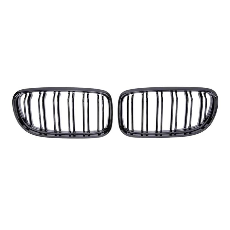 Sport Kühlergrill Für 3 Serie E90 E91 LCi 2009 2010 2011 2012 Glanz Schwarz Auto Vorne Niere Doppel Lamellen Grill Racing Grills Auto Zubehör Auto Kühlergrill von BIISVM