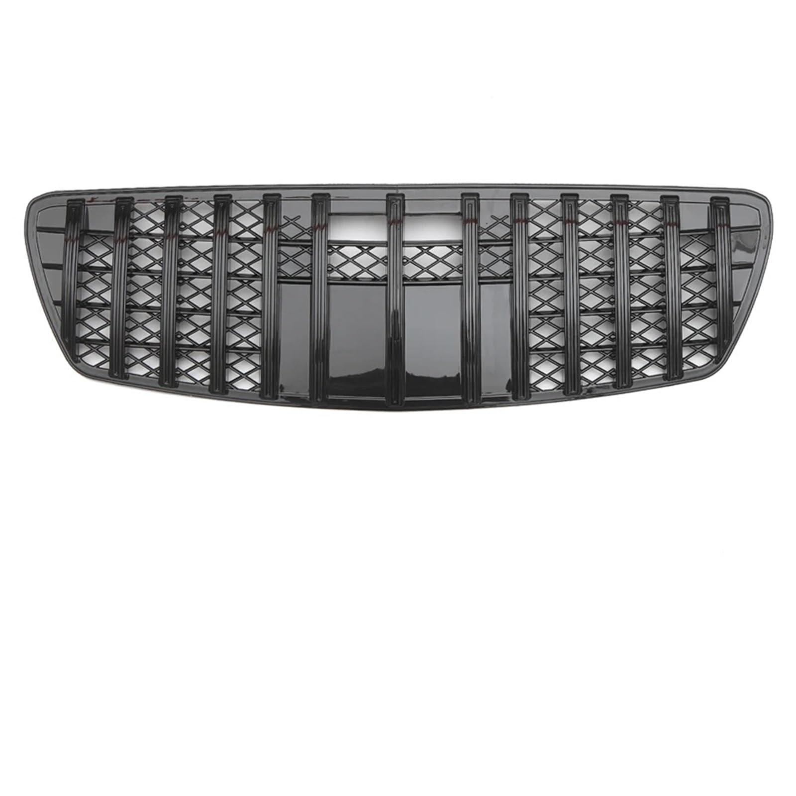 Sport Kühlergrill Glänzendes Schwarz Für AMG Style Front Racing Grille Für Benz EKlasse W211 E320 E350 E500 E63 2003–2009 Für GTR Style Bumper Grilles Auto Kühlergrill(G-Black 03-06) von BIISVM