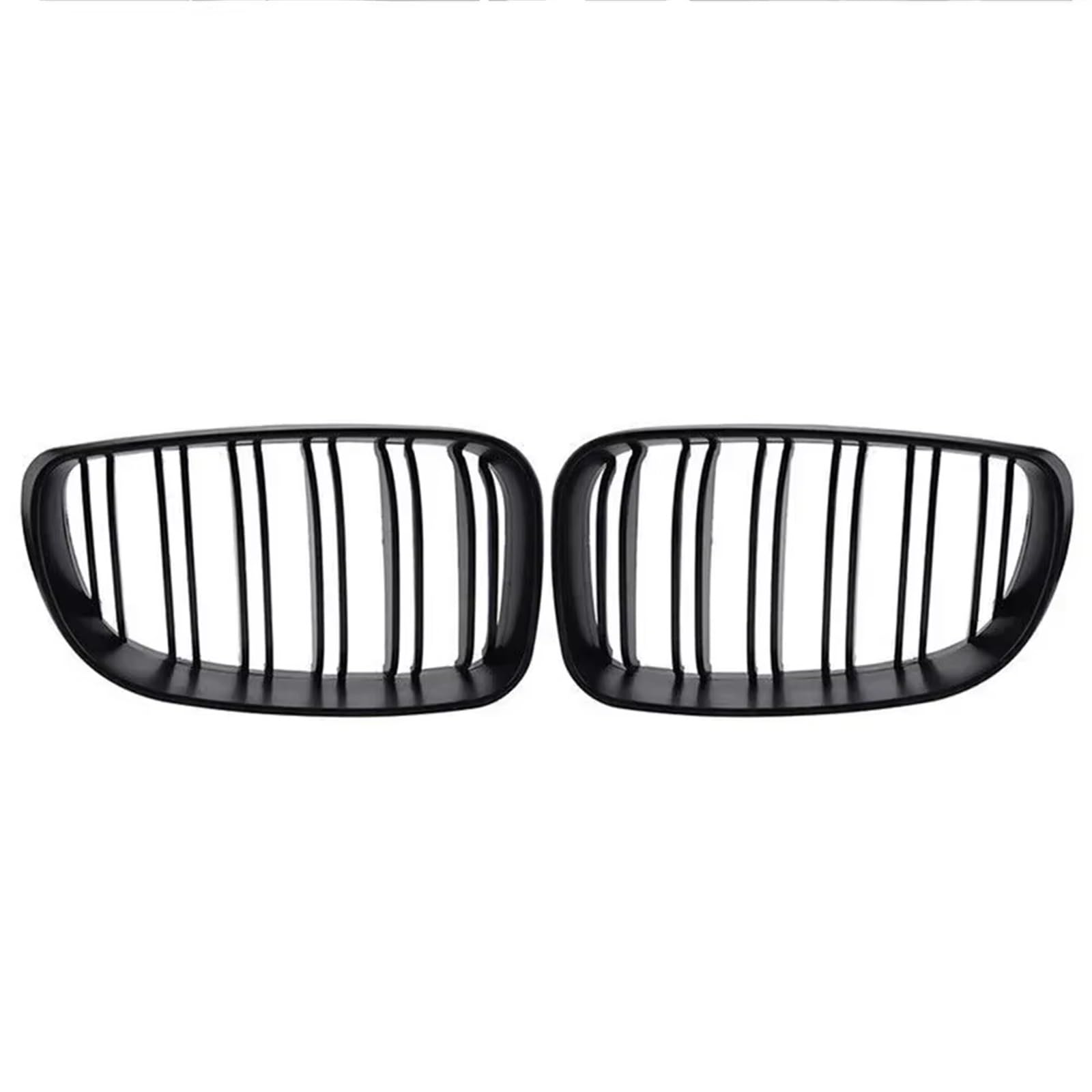 Sport Kühlergrill Racing Grill Auto Front Gitter Stoßstange Haube Nieren Grille ABS Für 1 Serie E81 E87 E82 E88 128I 130I 135I 2007 2008 2009 2010 2011 Auto Kühlergrill(Matt-schwarz) von BIISVM